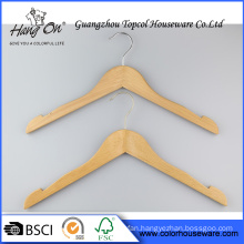 Garment wooden hanger for clothes